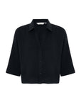 Aura Mini Shirt - Black: Black / S-M