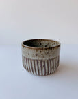 Carved Salt Bowl and Spoon