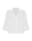Aura Mini Shirt - White: White / M-L