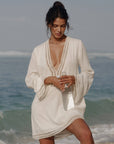 Positano Dress - Natural: Natural / S-M