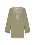 Positano Dress - Khaki Green: Khaki Green / M-L
