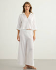 Aura Mini Shirt - White: White / M-L