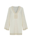 Positano Dress - Natural: Natural / S-M